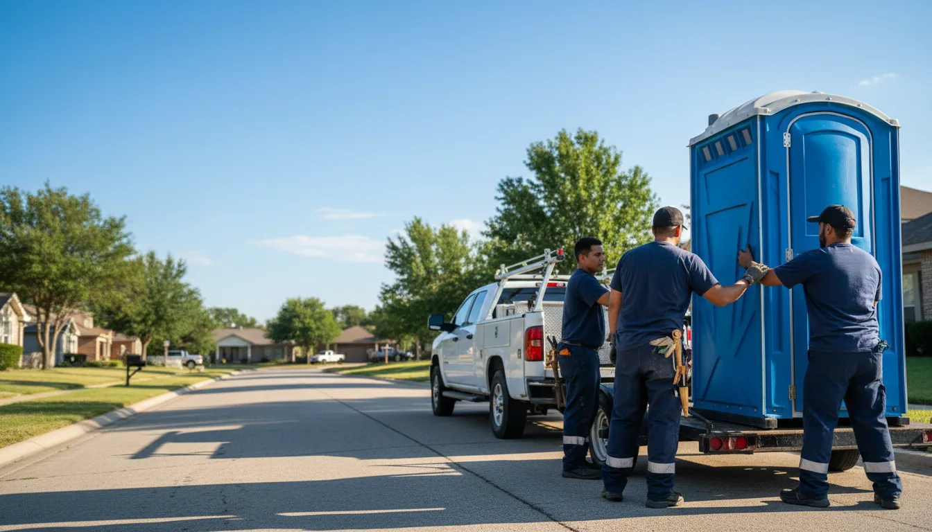 Portable Toilet Rental in Cumby, TX near me